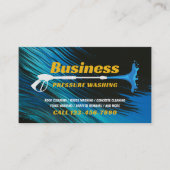 Carte De Visite Service de nettoyage de lave-linge à pression (Devant)