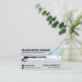 Carte De Visite Service de nettoyage de lave-linge à pression (Debout devant)