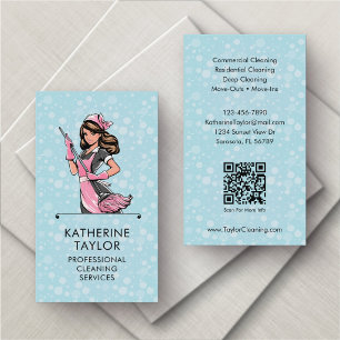 Carte De Visite Service de nettoyage de maison