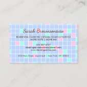 Carte De Visite Service de nettoyage de maison Carrelage Carrelage (Dos)