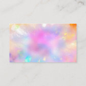 Carte De Visite Service de nettoyage de maison classique Holograph (Dos)