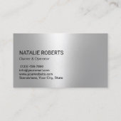 Carte De Visite Service de nettoyage de maison professionnel Blue  (Dos)