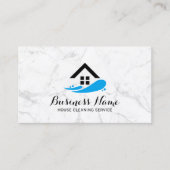 Carte De Visite Service de nettoyage de maison professionnel Marbr (Devant)