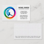 Carte De Visite Service de nettoyage des domestiques | Logo Squeeg (Devant / Derrière)