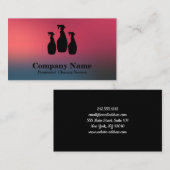 Carte De Visite Service de nettoyage élégant (Devant / Derrière)