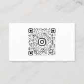 Carte De Visite Service de nettoyage Holographe domestique Logo de (Dos)