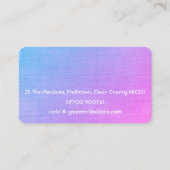 Carte De Visite Service de nettoyage ménage ménage ménage ménage m (Dos)