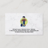 Carte De Visite Service de nettoyage | Nettoyage de fenêtres | Col (Dos)