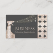 Carte De Visite Service de nettoyage par pulvérisation de Parties  (Devant)