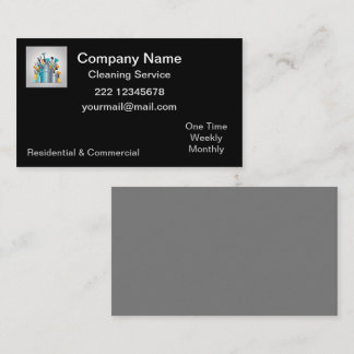 Carte De Visite Service de nettoyage professionnel