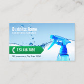 Carte De Visite Service de nettoyage professionnel (Devant)