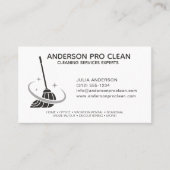Carte De Visite Service de nettoyage professionnel à domicile et a (Devant)