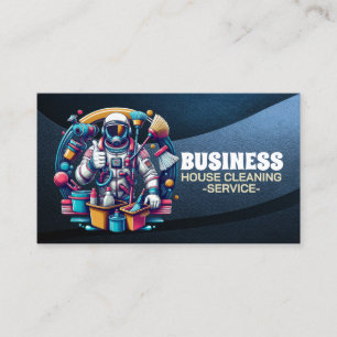Carte De Visite Service de nettoyage professionnel de maison ménag