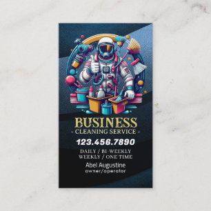 Carte De Visite Service de nettoyage professionnel de maison ménag