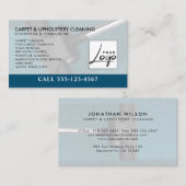 Carte De Visite Service de nettoyage professionnel de tapis et d'U (Devant / Derrière)