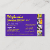 Carte De Visite Service de nettoyage professionnel/entretien ménag (Devant)