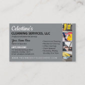 Carte De Visite Service de nettoyage professionnel/entretien ménag (Devant)
