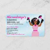 Carte De Visite Service de nettoyage professionnel/entretien ménag (Devant)