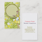 Carte De Visite Service de nettoyage professionnel moderne (Devant / Derrière)