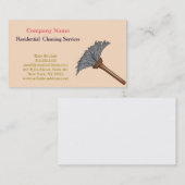 Carte De Visite Service de nettoyage professionnel moderne (Devant / Derrière)