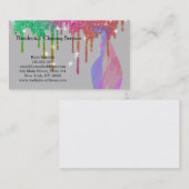 Carte De Visite Service de nettoyage professionnel moderne Bouteil (Devant / Derrière)