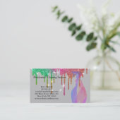 Carte De Visite Service de nettoyage professionnel moderne Bouteil (Debout devant)