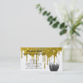 Carte De Visite Service de nettoyage professionnel moderne Bouteil (Debout devant)