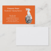 Carte De Visite Service de nettoyage professionnel moderne Spray b (Devant / Derrière)