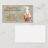 Carte De Visite Service de nettoyage professionnel moderne Spray b (Devant / Derrière)