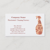 Carte De Visite Service de nettoyage professionnel moderne Spray b (Devant)