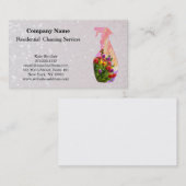 Carte De Visite Service de nettoyage professionnel moderne Spray b (Devant / Derrière)