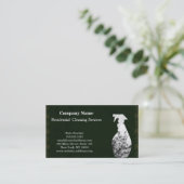 Carte De Visite Service de nettoyage professionnel moderne Spray b (Debout devant)