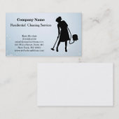 Carte De Visite Service de nettoyage professionnel moderne Spray b (Devant / Derrière)