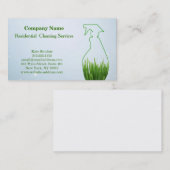 Carte De Visite Service de nettoyage professionnel moderne Spray b (Devant / Derrière)