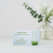Carte De Visite Service de nettoyage professionnel moderne Spray b (Debout devant)
