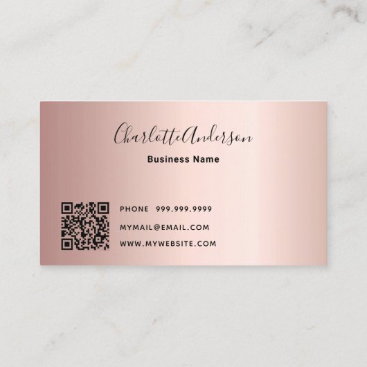 Carte De Visite Service de nettoyage rose parties scintillant arge (Dos)