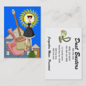 Carte De Visite Service de nettoyage - SRF (Devant / Derrière)