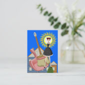Carte De Visite Service de nettoyage - SRF (Debout devant)