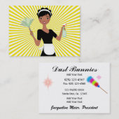 Carte De Visite Service de nettoyage - SRF (Devant / Derrière)