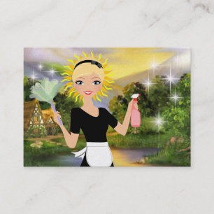Carte De Visite Service de nettoyage - SRF
