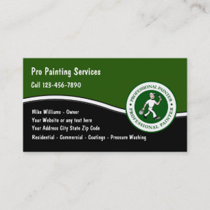 Carte De Visite Service de peintre professionnel