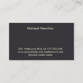 Carte De Visite Service de peinture moderne et élégant (Dos)