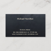 Carte De Visite Service de peinture moderne et élégant professionn (Dos)