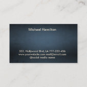 Carte De Visite Service de peinture moderne et élégant professionn (Dos)