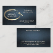 Carte De Visite Service de peinture moderne et élégant professionn (Devant / Derrière)