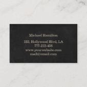 Carte De Visite Service de peinture moderne et élégant professionn (Dos)