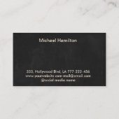 Carte De Visite Service de peinture moderne et élégant professionn (Dos)