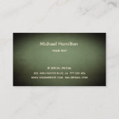 Carte De Visite Service de peinture moderne et élégant professionn (Dos)