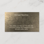 Carte De Visite Service de peinture moderne et élégant professionn (Dos)