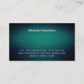 Carte De Visite Service de peinture moderne professionnel élégant (Dos)